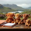 Professional header image for comparison analysis: Best Highland Cow Stuffed Animals Compared