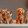 Professional header image for comparison analysis: Stuffed Animal Pet Replicas: Custom vs Breed Plush