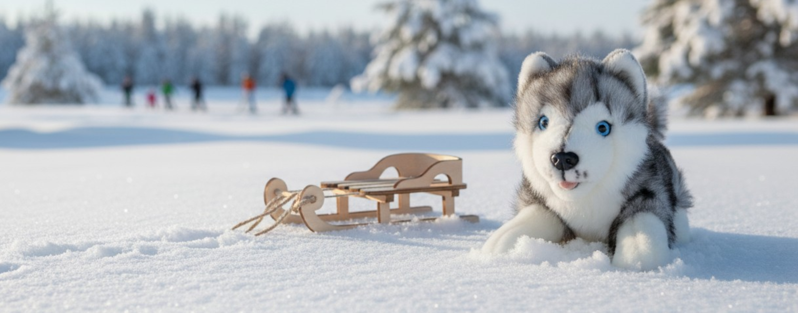 Huskies Plush Toys