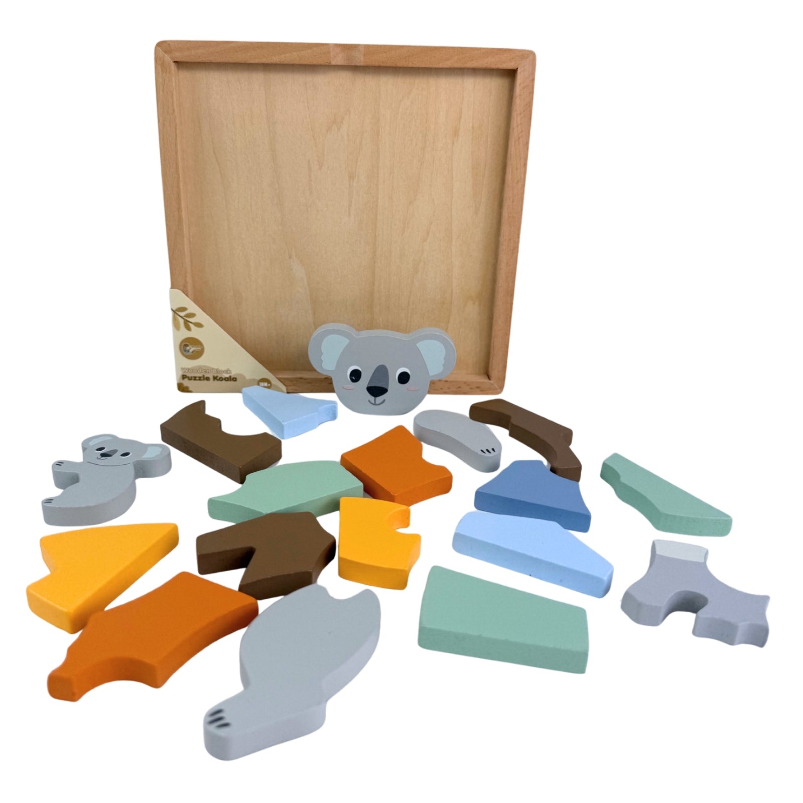 Wooden Block Puzzle Koala