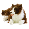 Hazel - Chocolate Border Collie with satin pocket - 62cm lying