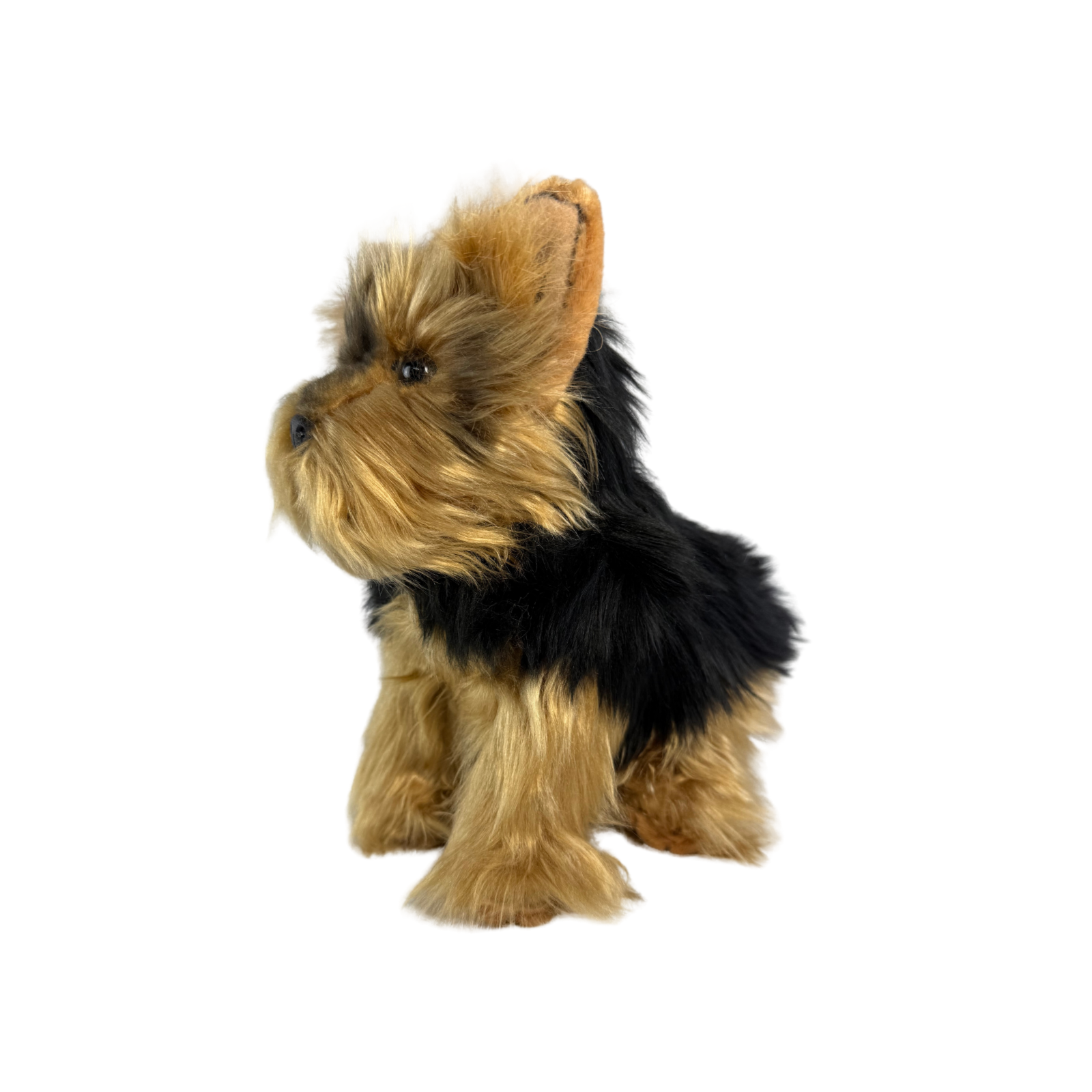 a really cute small Australian Yorkshire Terrier plush toy