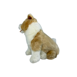 cute realistic stuffed puppy plush Border Collie dog