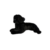 cute large-sized black pug plush toy