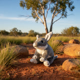 Bilbies cute realistic handmade soft small stuffed bilby toy in outdoor