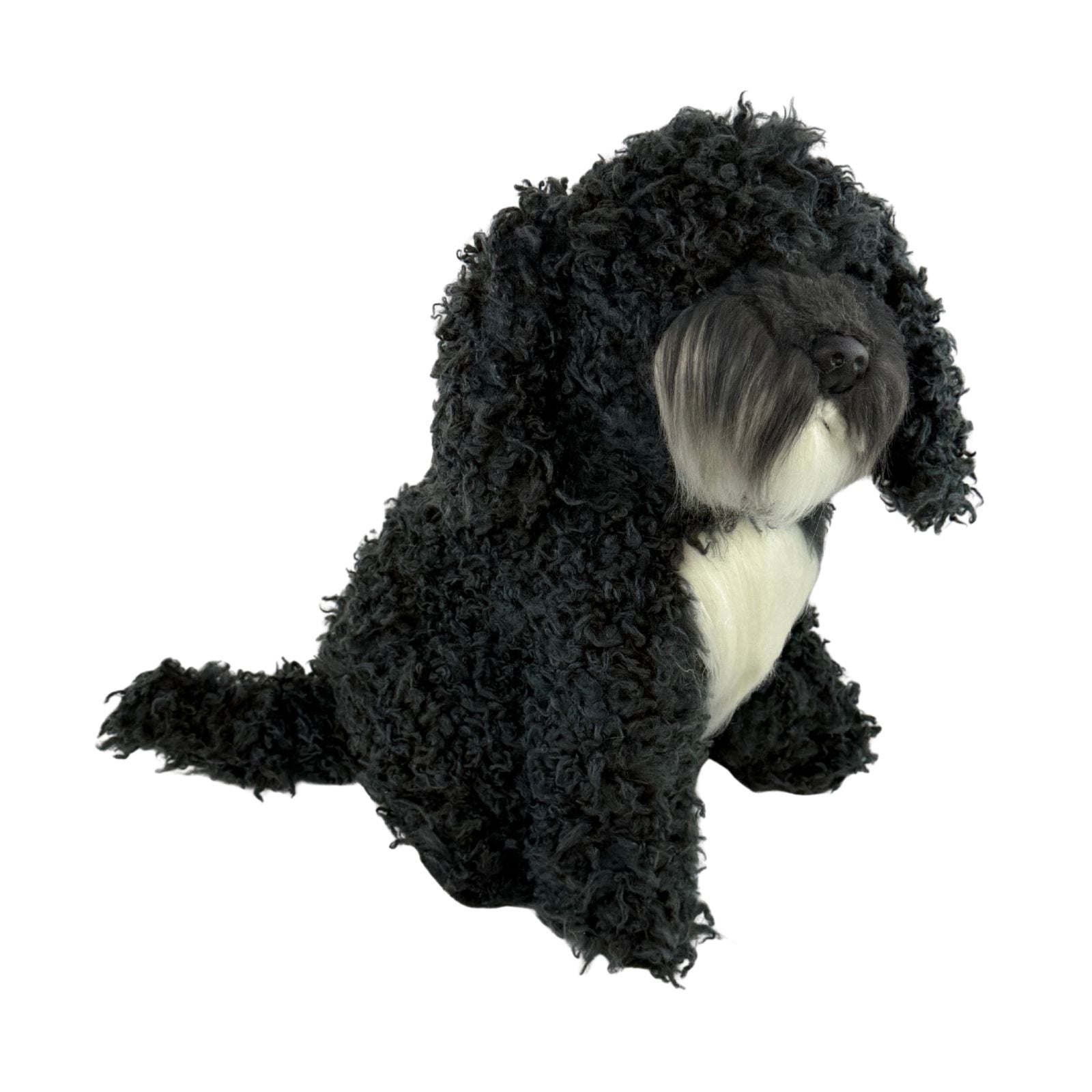 Black Oodle, Cavoodle mix cross-breed plush toy