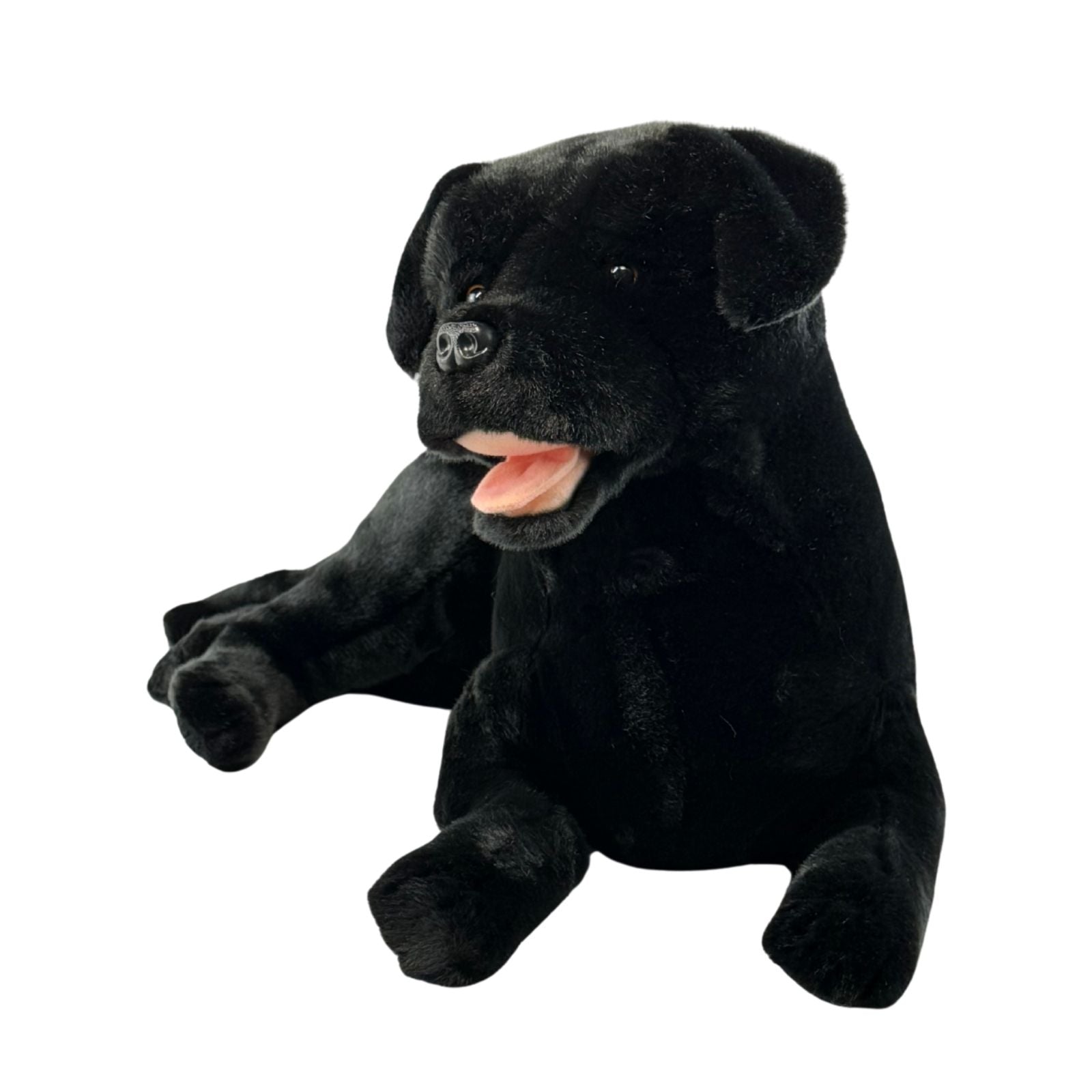 plush Black Labrador soft toy