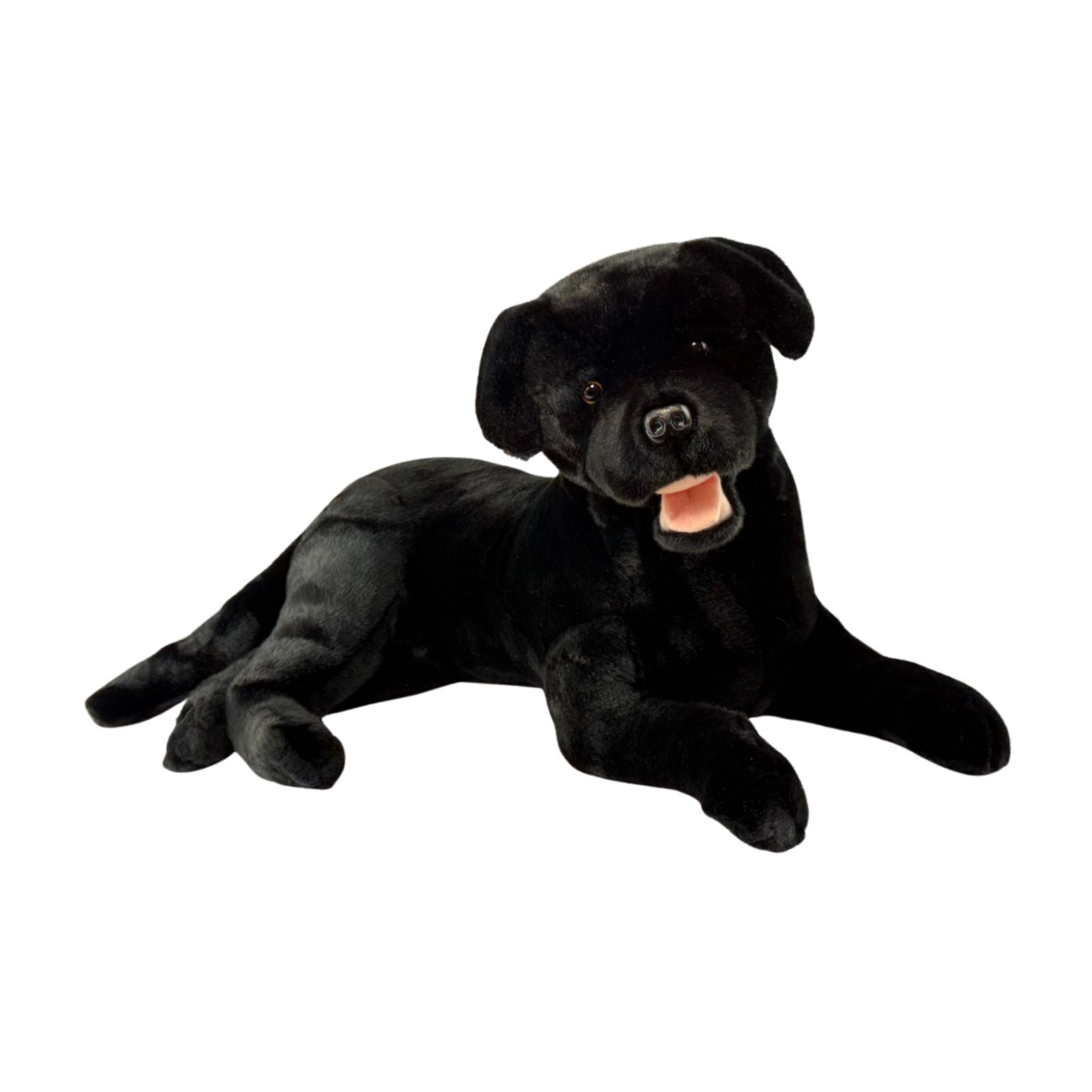 plush Black Labrador soft toy