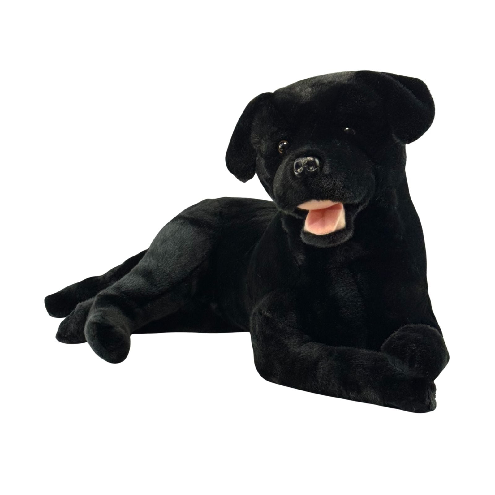 plush Black Labrador soft toy