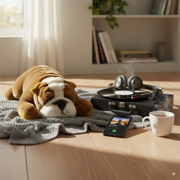 Boston - Bulldog - 35cm lying