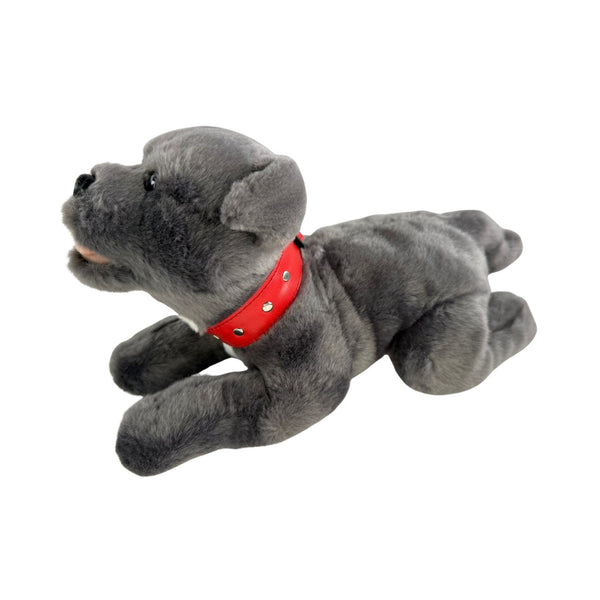 Bullet - Staffy - 28cm floppy, grey