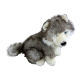 Siberian Husky puppy dog soft toy