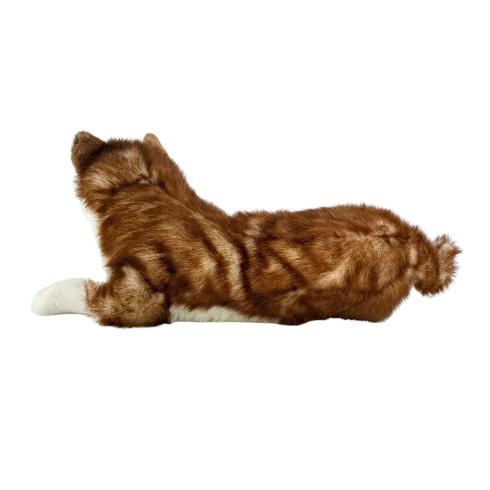 red Husky stuffed plush toy