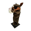 Clydesdale Horse plush golf club headcover front view