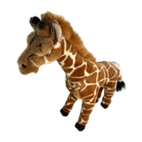Elliot giraffe plush toy showing front details