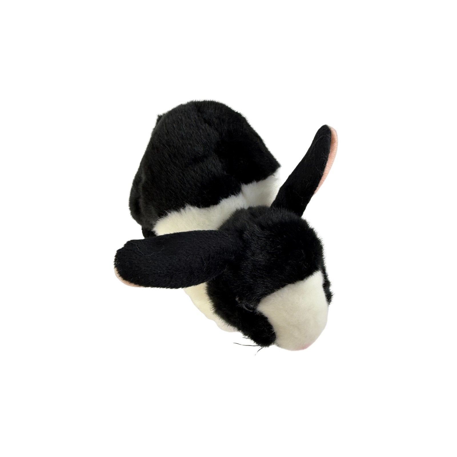 Top view of rabbit plush toy