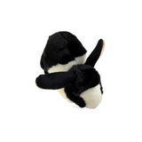 Top view of rabbit plush toy