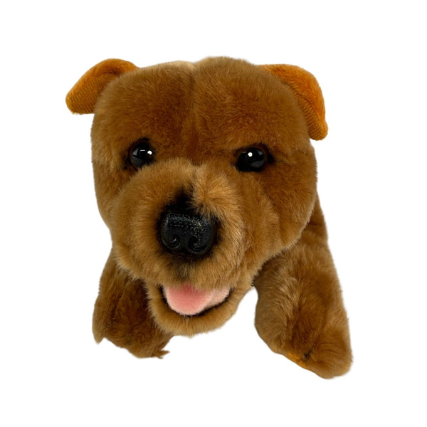 Gravy - Staffy - 28cm floppy, brown