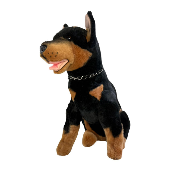 Jake - Kelpie - 38cm sitting, black and tan