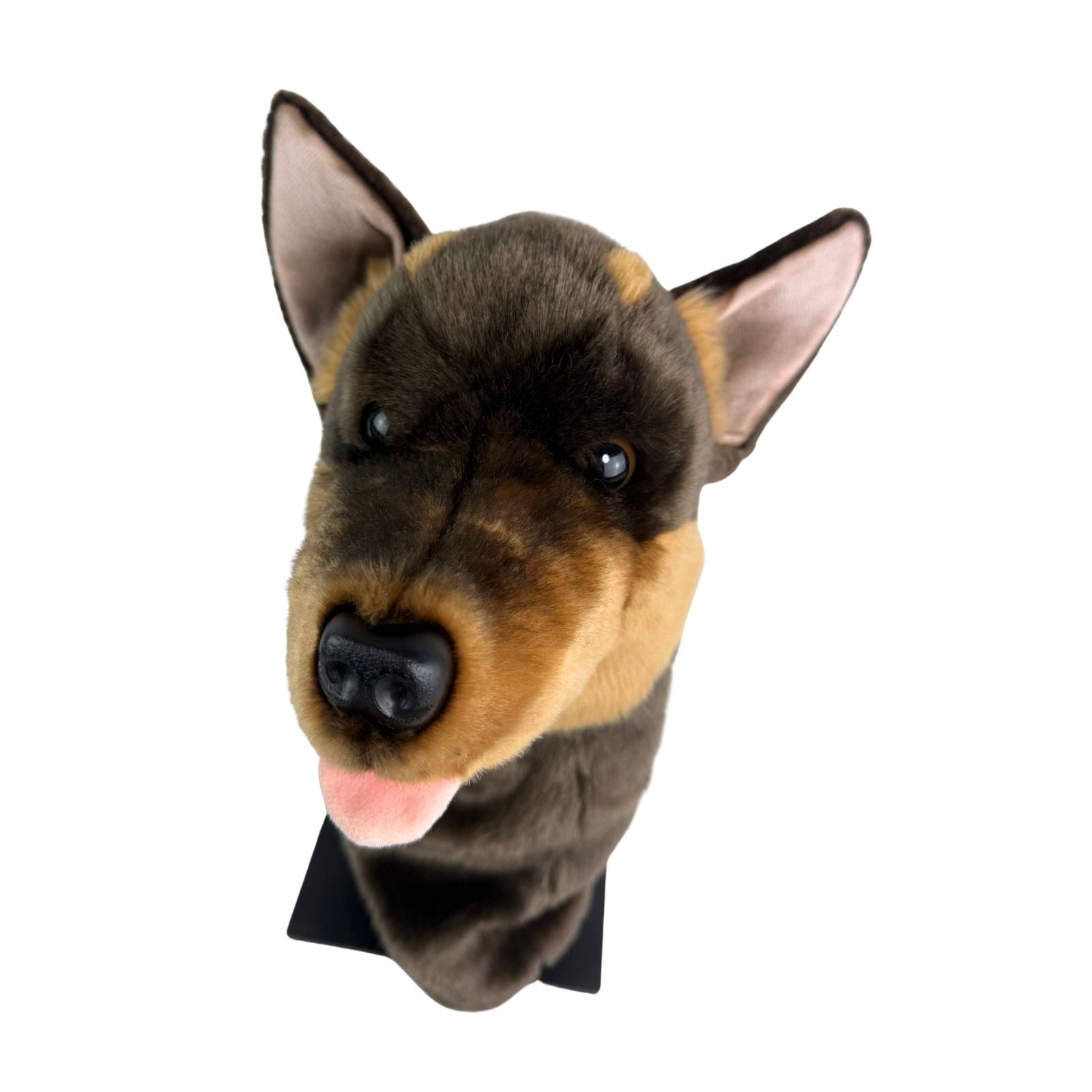 Brown Kelpie golf cover plush accessory