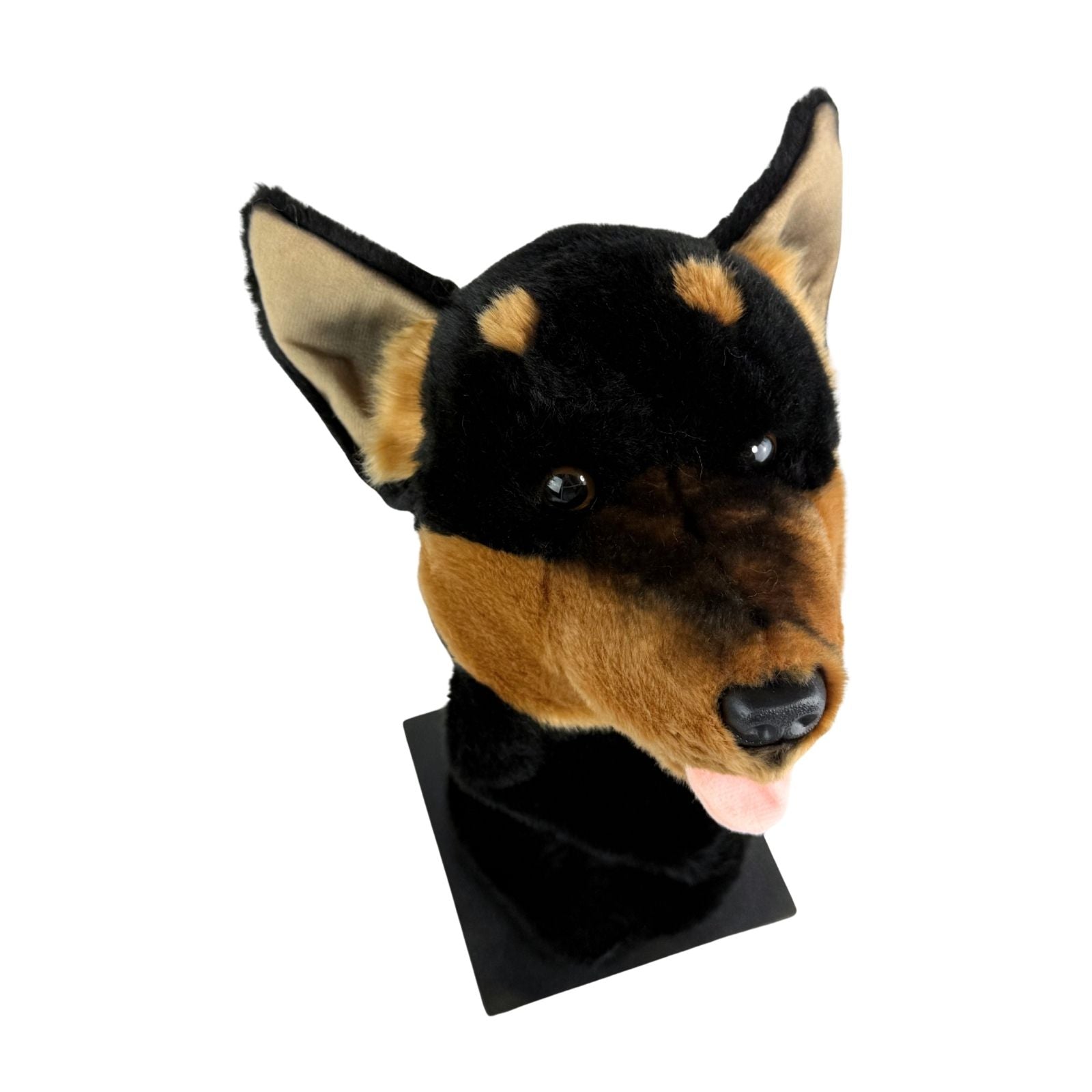 Kelpie golf cover plush detail