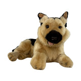 King German Shepherd plush lying front view