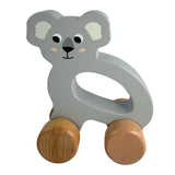Koala Wooden Push Car
