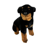 Koda Rottweiler plush sitting