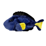 Blue Tang fish plush toy side view