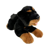 Kujo Rottweiler plush toy lying