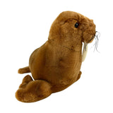 Leopold walrus plush toy side view