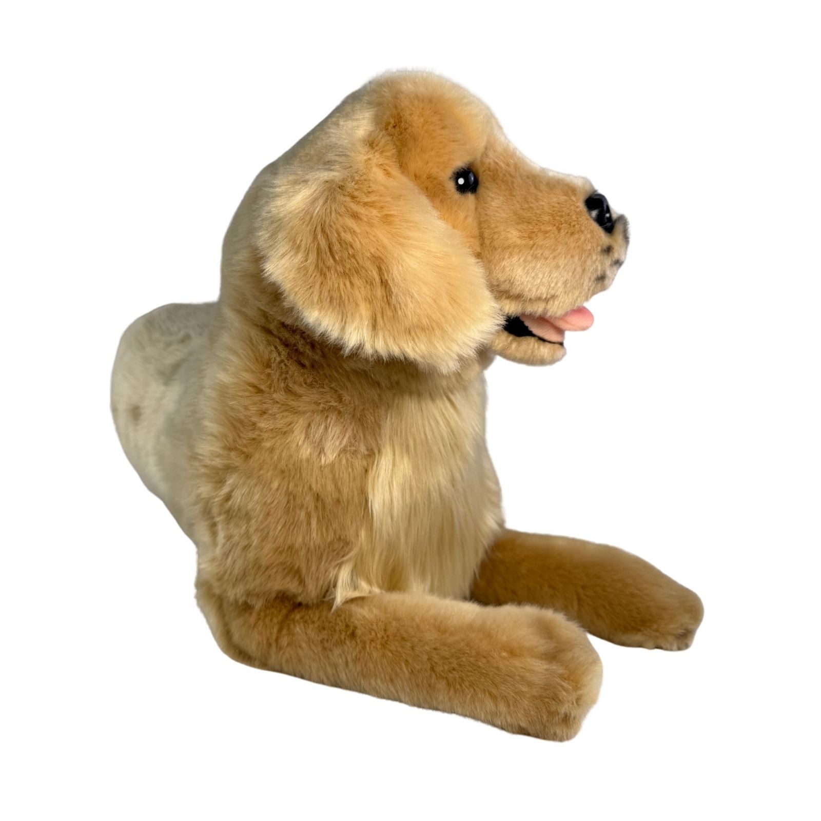 Lucky Golden Retriever plush lying
