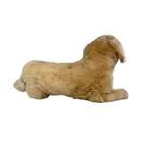 Lucky Golden Retriever plush lying side view