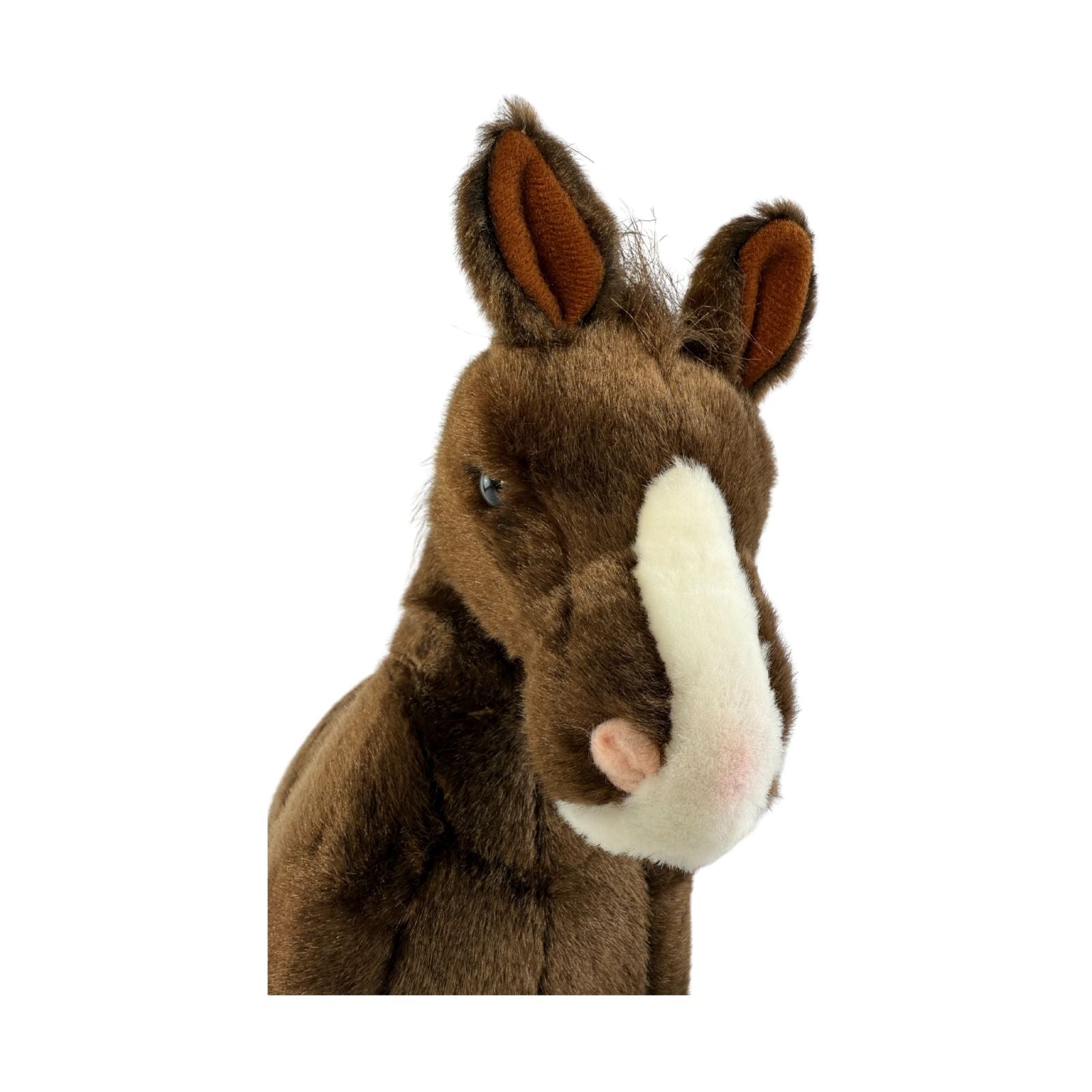 Makybe Arabian Horse plush close up face