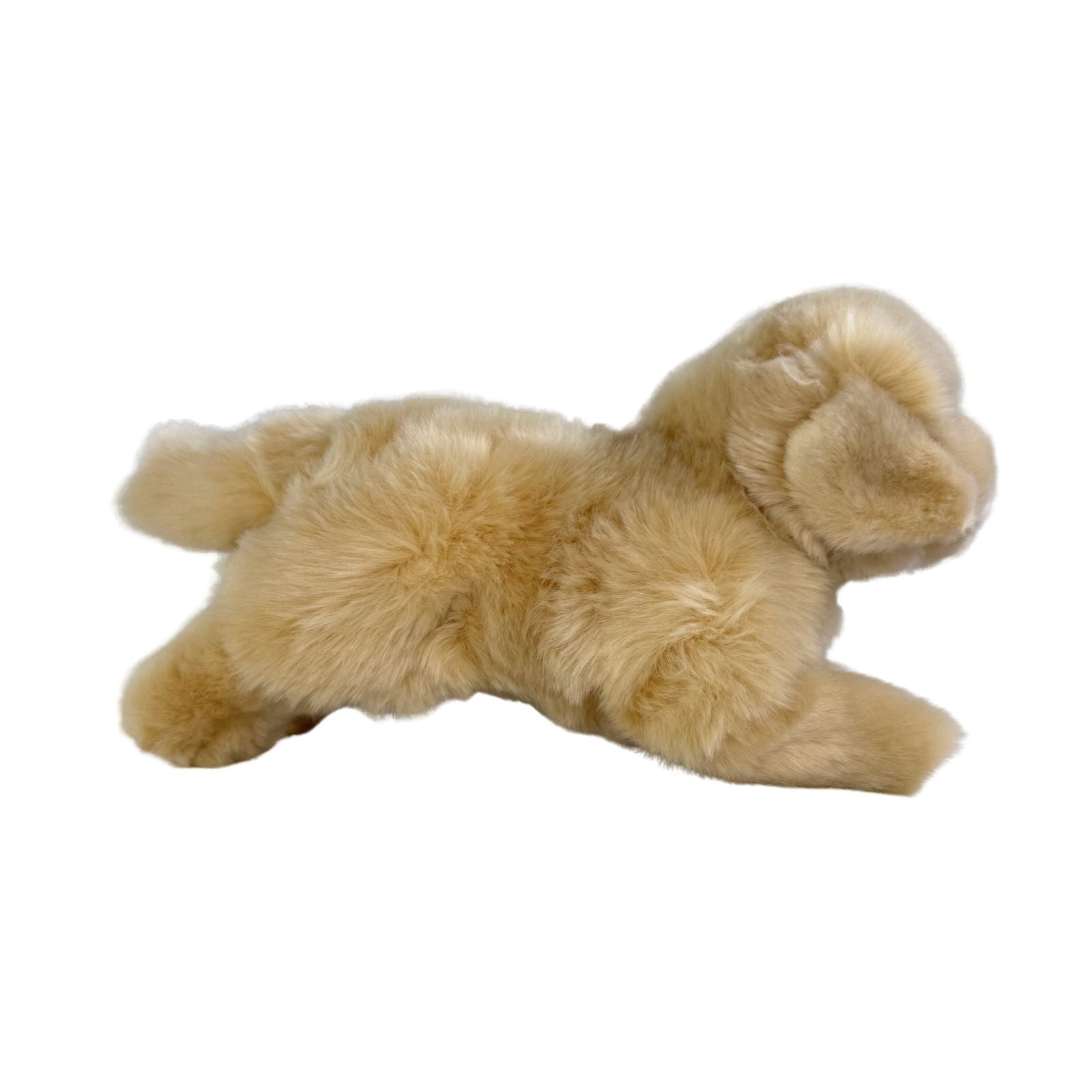 Maple Golden Retriever puppy plush side view