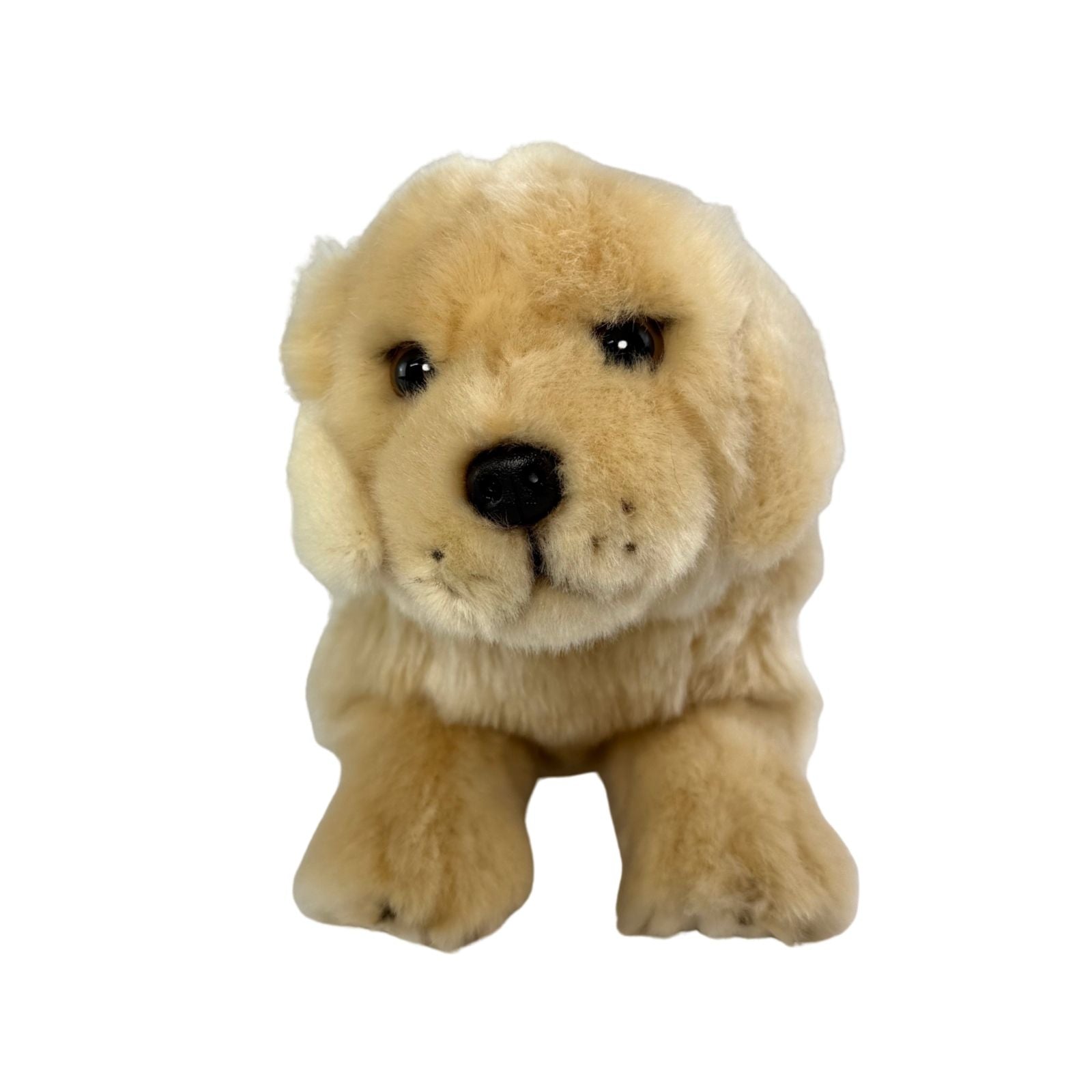 Maple Golden Retriever puppy plush front view