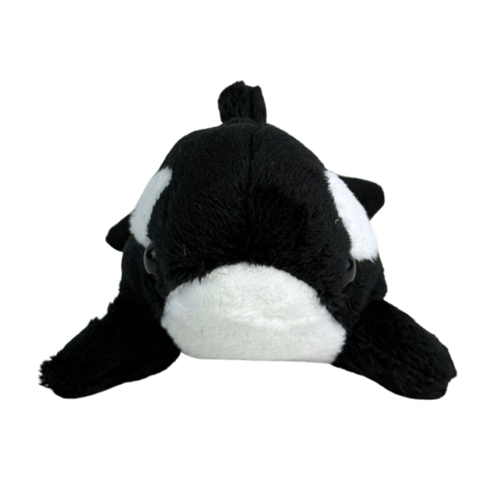 Mini Orca plush toy front view