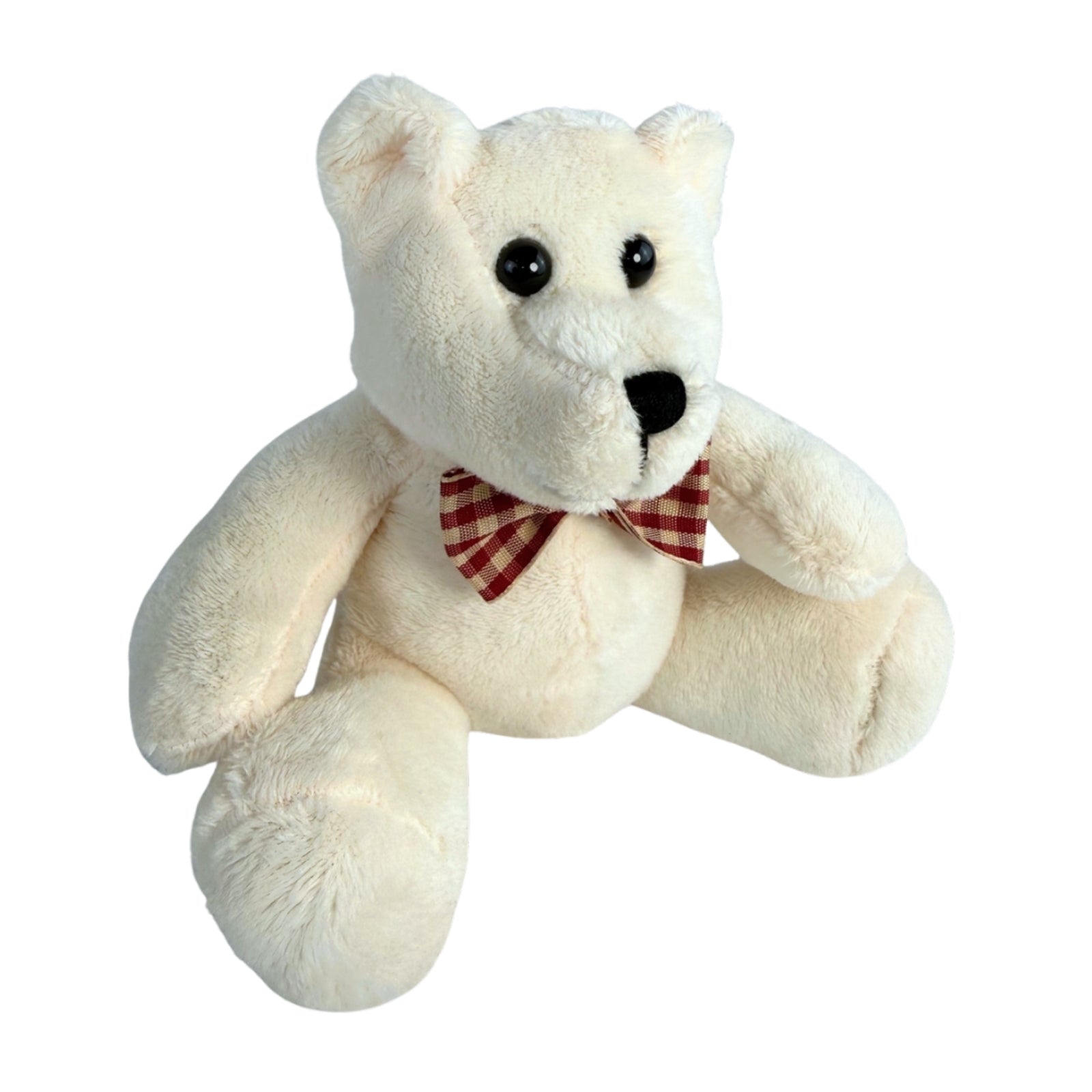 Mini Teddy Bear - 12cm, Cream