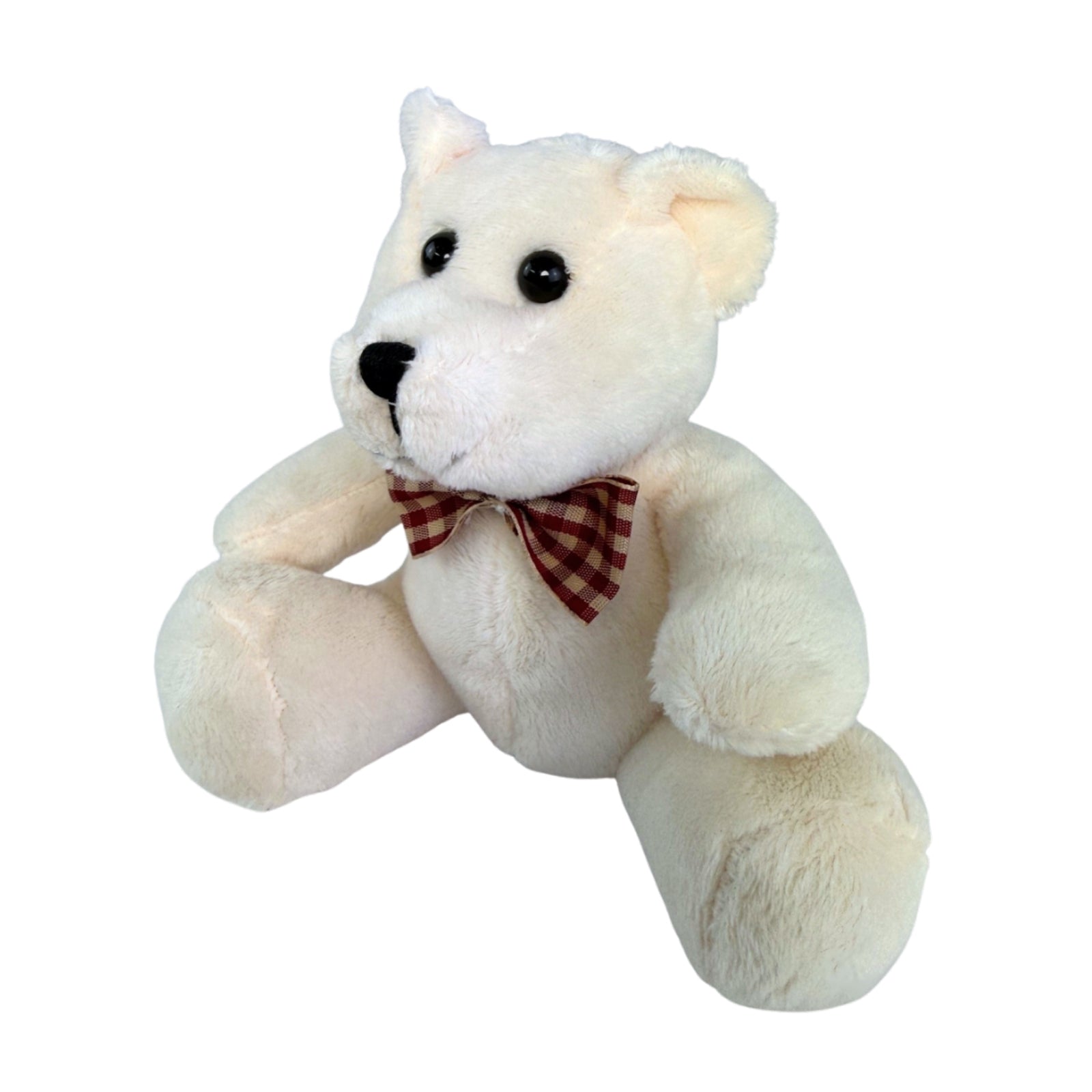 Mini Teddy Bear - 12cm, Cream