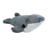 Mini Whale plush toy front view
