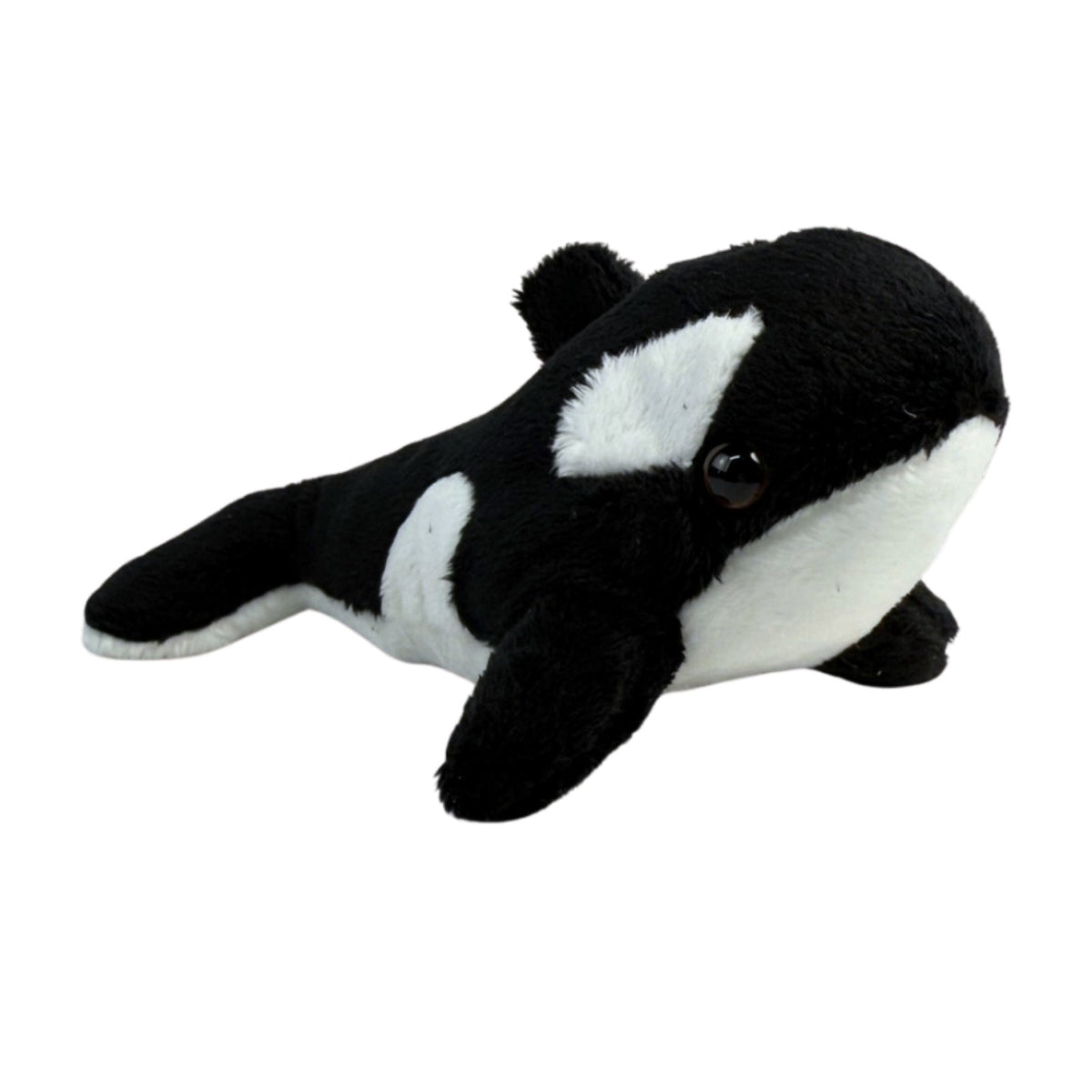 Mini Orca plush toy side view