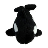 Mini Orca plush toy top view