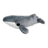 Mini Whale plush toy side view