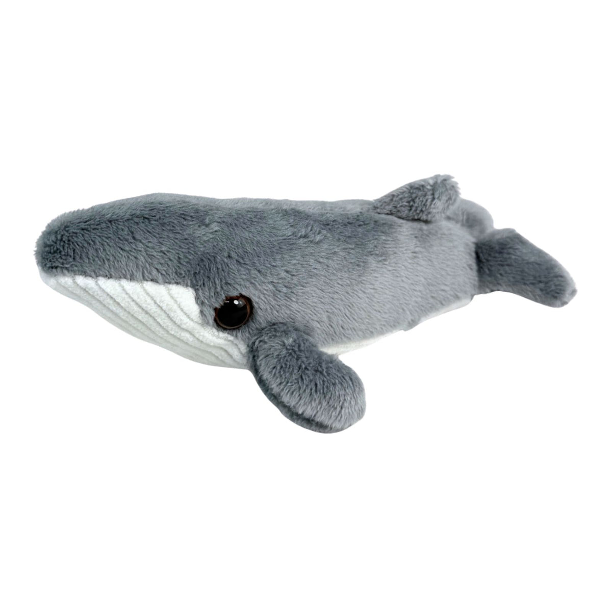 Mini Whale plush toy side view