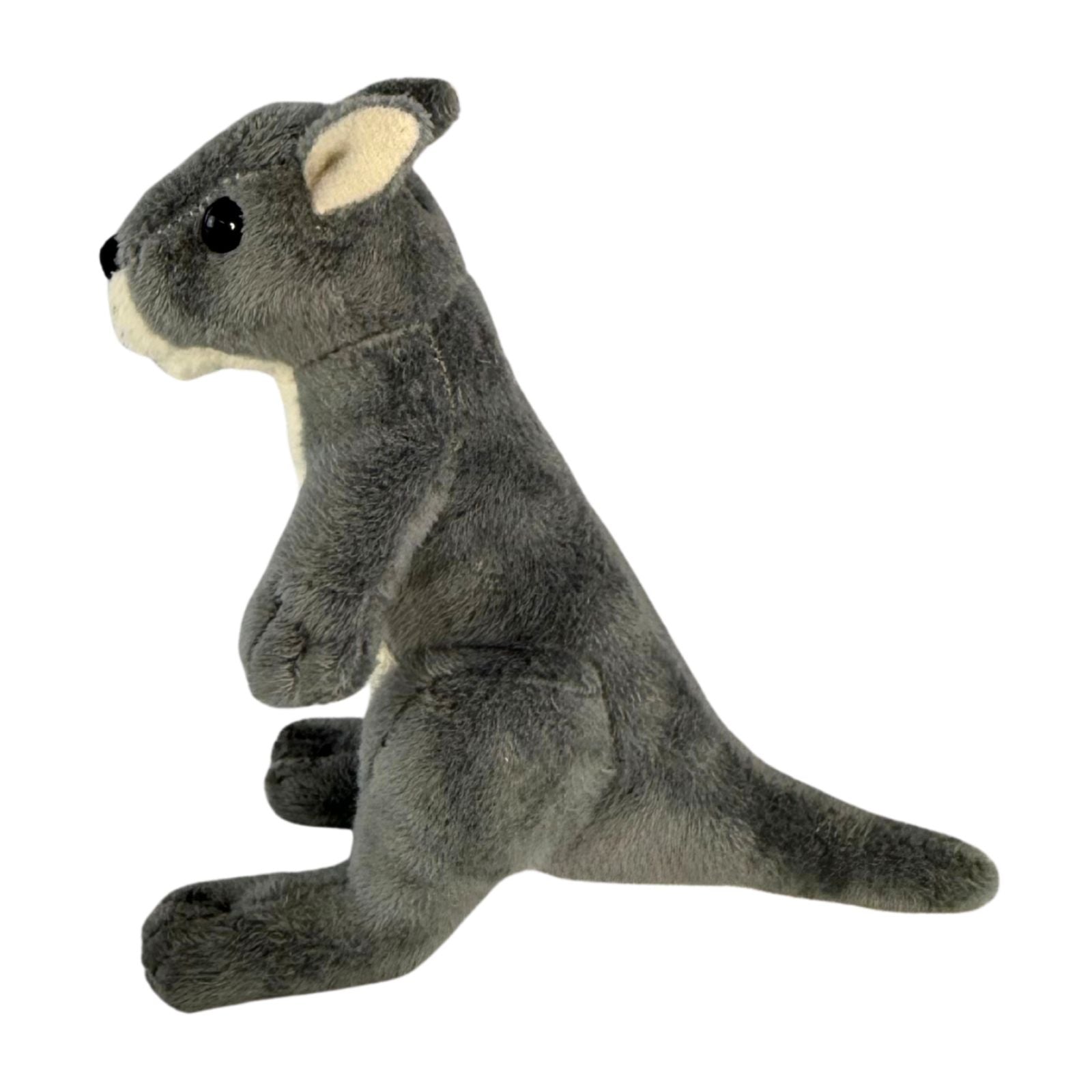 Mini Grey Kangaroo a small plush toy souvenir ideal size for children