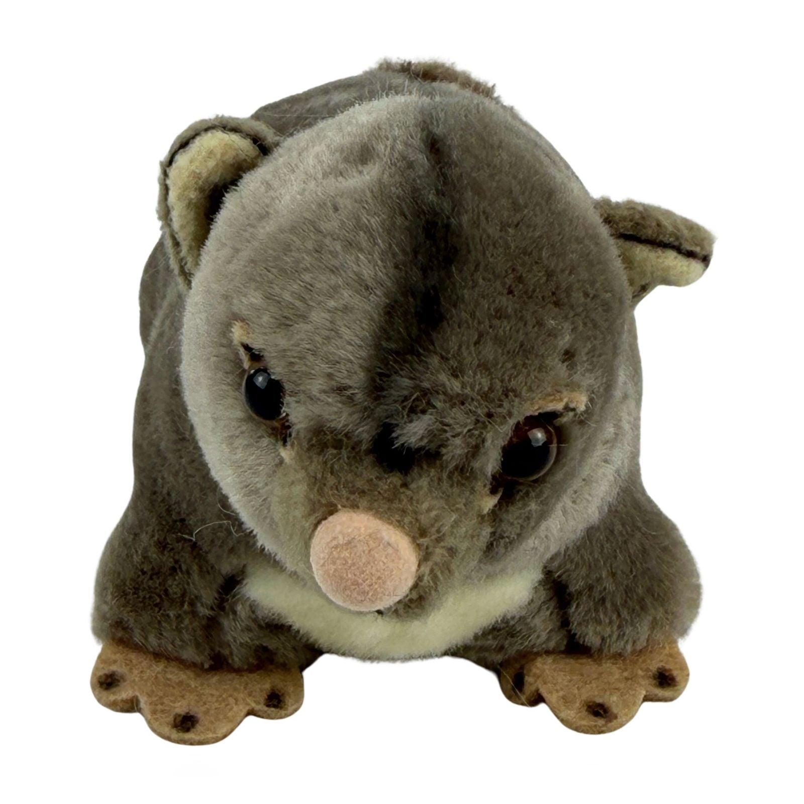 Mini possum plush toy front view