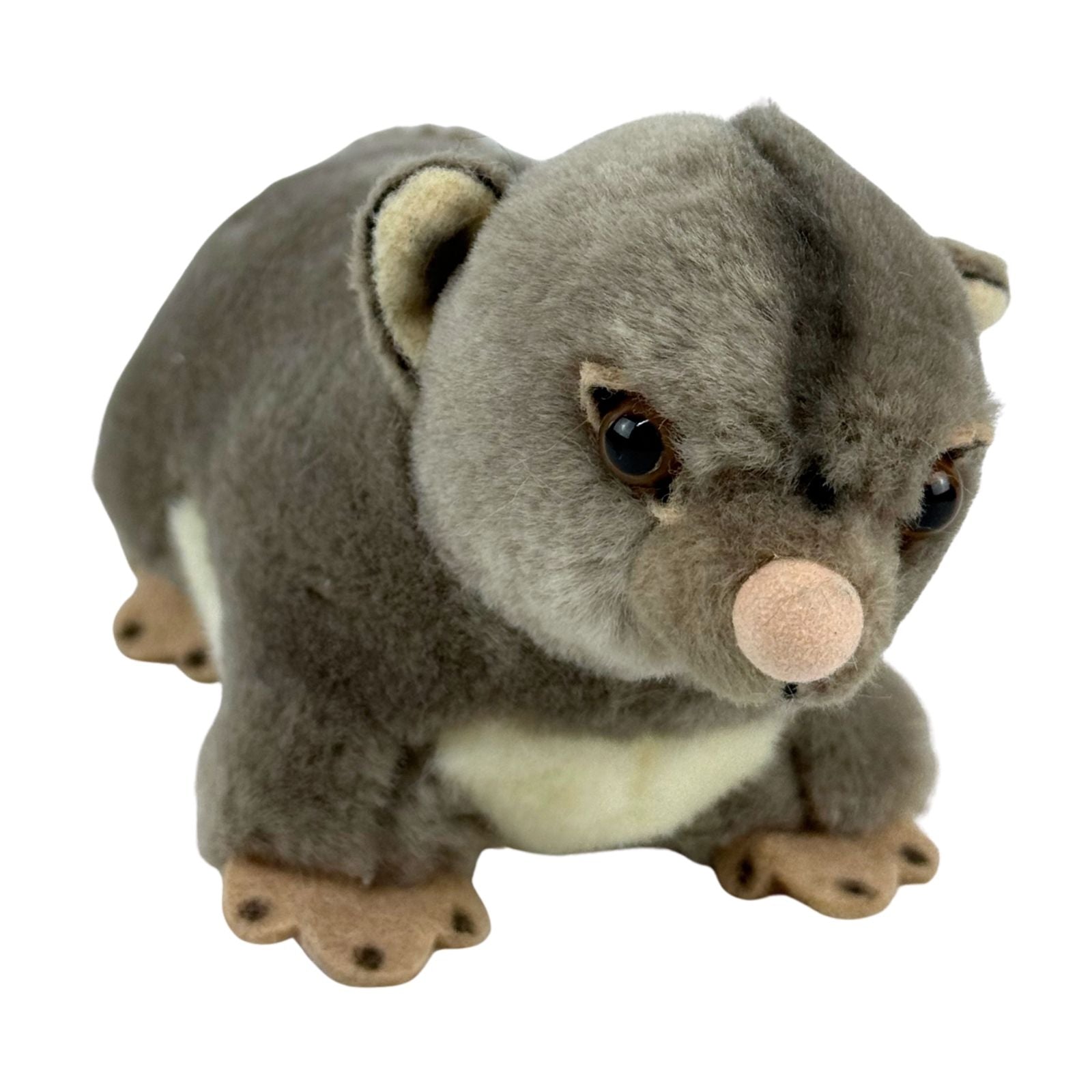 Mini possum plush toy front view