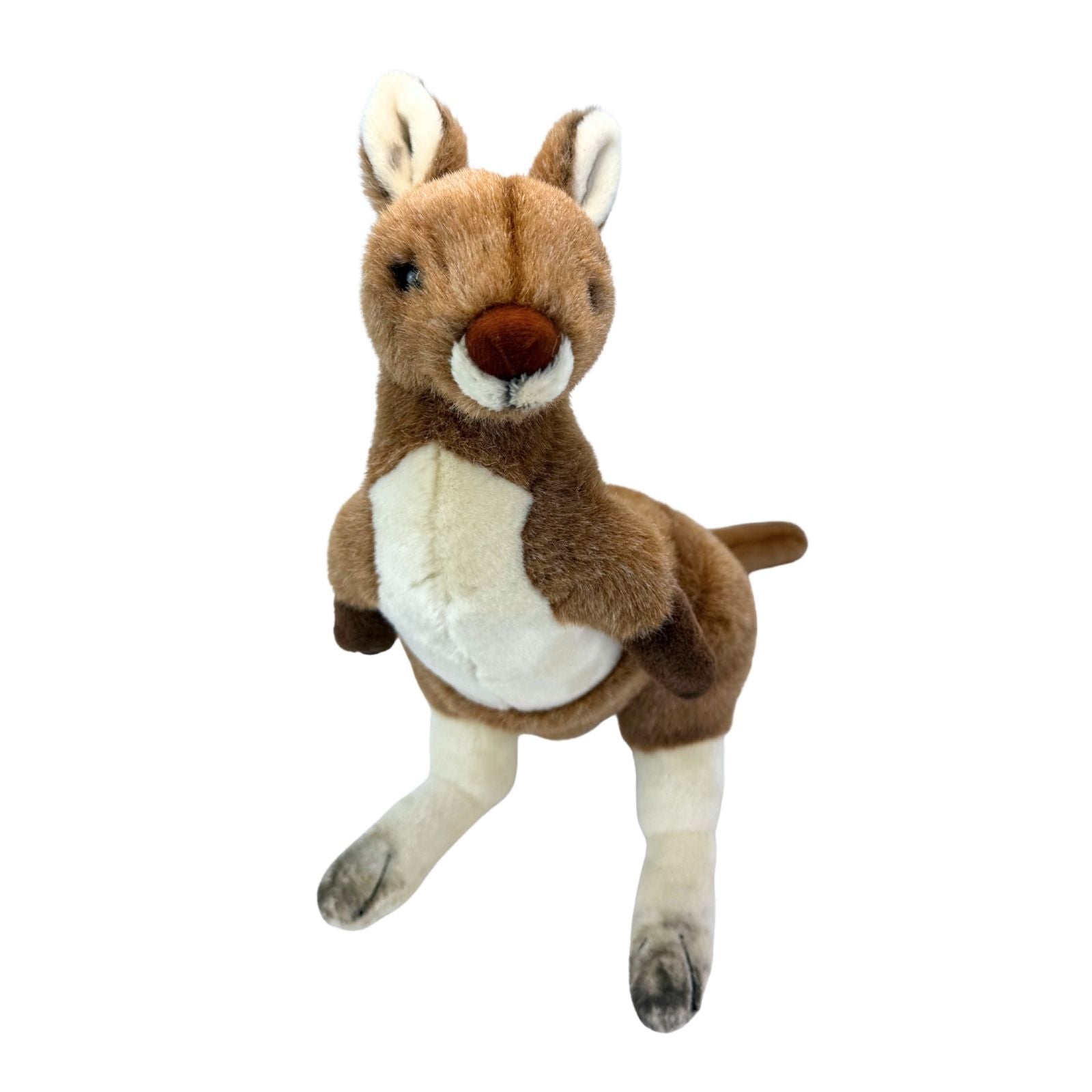 red kangaroo souvenir soft plush toy