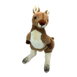 red kangaroo souvenir soft plush toy