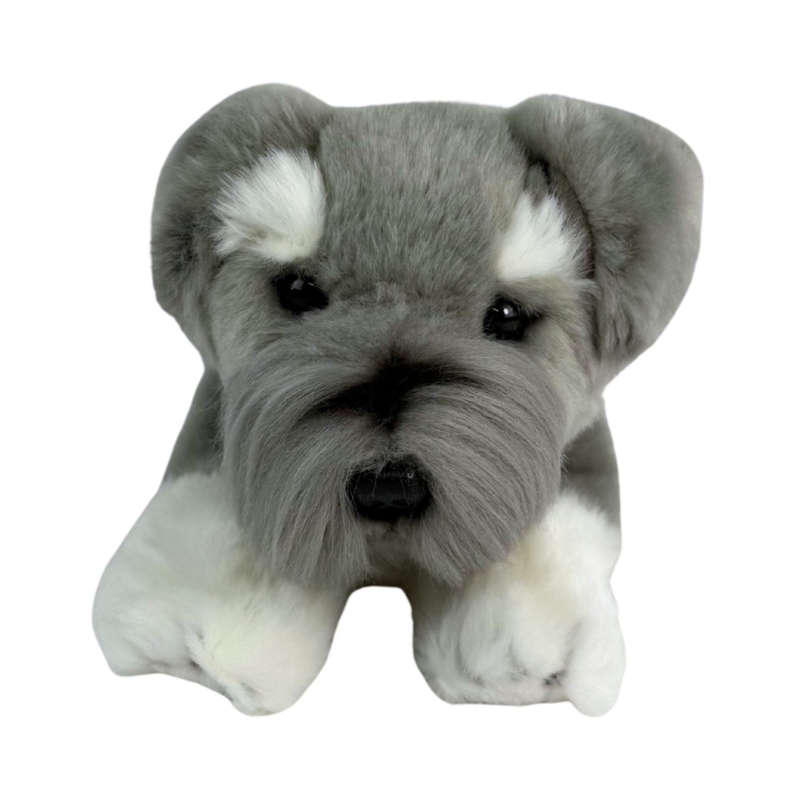 Scoobie Schnauzer plush toy front view